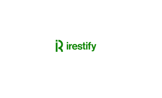 Screenshot of irestify logo